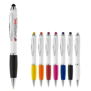 Ball pen Hawaï stylus hardcolour - LT80433 (gadzety reklamowe)